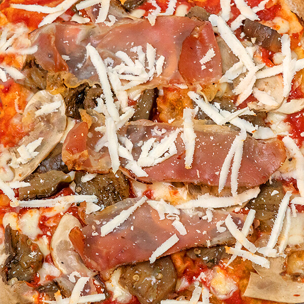 Pizza Melanzane & Speck